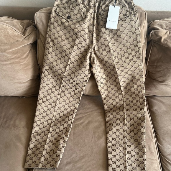 GG CANVAS TRACK BOTTOMS men 46 = small brand new - Picture 5 of 12